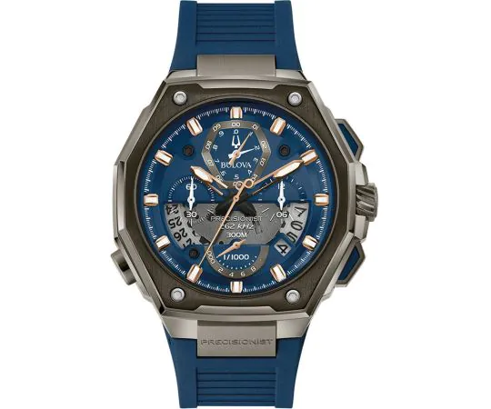 Montres Bulova 98B357 Precisionist Chronographe 46mm pour Homme