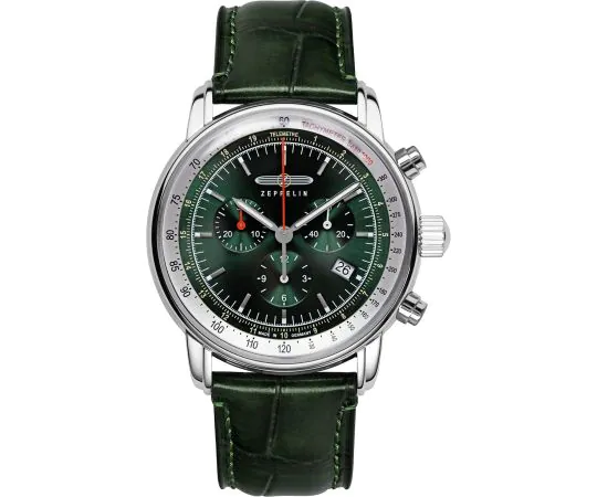 Montres Zeppelin 88884 LZ-14 Marine Chronographe 42mm 5ATM pour