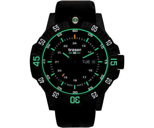 Montres Traser H3 110723 P99 Q Tactical Black 46mm pour Hommes Timeshop24