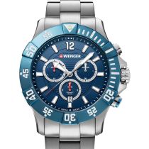 Wenger 01.0643.119 Seaforce Chronographe Montre Homme pour plongeurse 