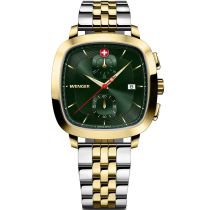 Wenger 01.1933.105 Montre Homme Vintage Classic Chronographe 40mm 5ATM