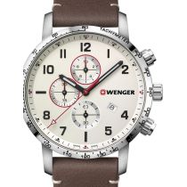 Wenger 01.1543.113 Attitude Chronographe Montre Homme 44mm 10ATM