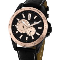 Jacques Lemans 1-1775F Liverpool Automatique Montre Homme 48mm 10ATM