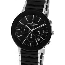 Jacques Lemans 1-1854A Dublin Céramique Chronographe Montre Homme 