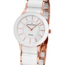 Jacques Lemans 1-1856D Dublin Céramique Montre Femme 32mm 5ATM