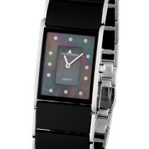 Jacques Lemans 1-1940F Dublin Céramique Montre Femme 24 x 28 mm