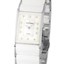Jacques Lemans 1-1940G Dublin Céramique Montre Femme 24 x 28 mm