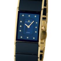 Jacques Lemans 1-1940L Dublin Céramique Montre Femme 24 x 28 mm