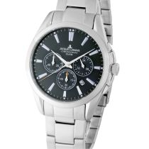 Jacques Lemans 1-1945D Derby Chronographe Montre Homme 42mm 10ATM