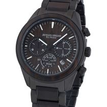 Jacques Lemans 1-2115M Eco Power Wood Montre Homme 44mm 10ATM