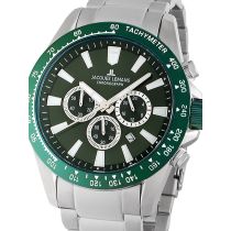 Jacques Lemans 1-2140G Liverpool Chronographe Montre Homme 48mm 10ATM
