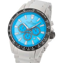 Jacques Lemans 1-2140K Liverpool Chronographe Montre Homme 48mm 10ATM