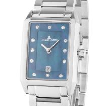 Jacques Lemans 1-2158L Torino Montre Femme carrée 23mm 5ATM