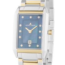 Jacques Lemans 1-2158P Torino Montre Femme carrée 23mm 5ATM
