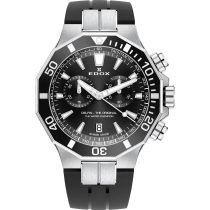 Edox 10112-3NCA-NIN Delfin Chronographe Montre Homme 43mm 20ATM