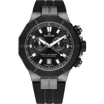 Edox 10113-37GNCA-NGIN Delfin Chronographe Montre Homme 43mm 20ATM