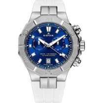 Edox 10113-3CAB-BUIN Delfin Chronographe Montre Homme 43mm 20ATM