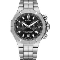 Edox 10113-3M-NIN Delfin Chronographe Montre Homme 43mm 20ATM