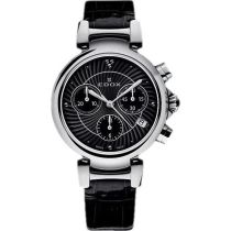Edox 10220-3C-NIN LaPassion Chronographe Montre Femme 35mm 5ATM