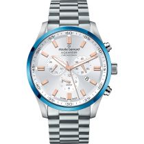 Claude Bernard 10222-3MBU-AIR Montre Homme Aquarider Chronographe 44mm 20ATM 