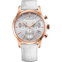 Claude Bernard 10231-37R-AIR Montre Femme Classique Chronographe 35mm 5ATM 