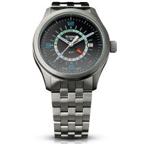 Traser H3 107232 P59 Aurora GMT Montre Homme 42mm 10ATM