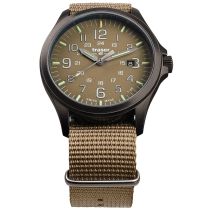 Traser H3 108631 P67 Officer GunMetal Khaki Montre Homme 42mm 