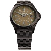 Traser H3 108738 P67 Officer GunMetal Khaki Montre Homme 42mm 10ATM