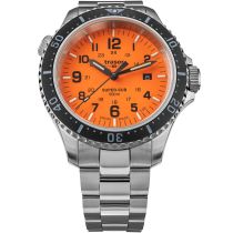 Traser H3 109381 P67 T25 SuperSub Orange Montre Homme 46 mm 
