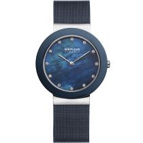 Bering 11435-387 Céramique Montre Femme 34mm 5ATM