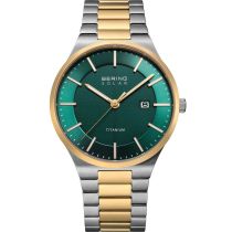 Bering 14439-718 Montre Homme Titane Solaire 39mm 10ATM
