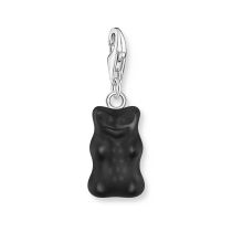 Thomas Sabo 2194-017-11 Charm Ours d'Or En Argent Noir Femme