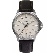 Bauhaus 2864-5 Montre Homme Aviation Automatique Titane 42mm 10ATM