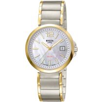 Boccia 3332-02 Montre Femme Solaire Titane 35mm 5ATM