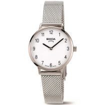 Boccia 3345-02 Montre Femme Titane Verre Saphir 28mm 5ATM