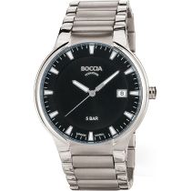 Boccia 3629-01 Montre Homme Titane 39mm 5ATM