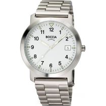 Boccia 3630-01 Montre Homme Titane Montre Homme 37mm 5ATM