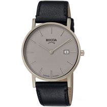 Boccia 3637-01 Montre Homme Titane 37mm 5ATM