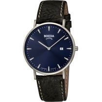 Boccia 3648-02 Montre Homme Titane Montre Homme 39mm 3ATM