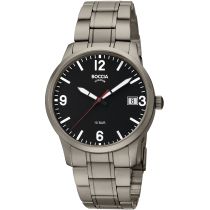 Boccia 3650-03 Montre Homme Titane 40mm 10ATM