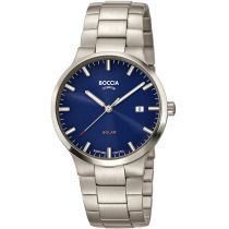 Boccia 3652-02 Montre Homme Solaire Titane 39mm 5ATM