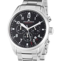 Jacques Lemans 42-2C Barcelona Hommes Chronographe 42mm 10ATM