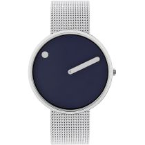 PICTO 43393-0820 Montre Unisexe Midnight Blue 40mm 5ATM