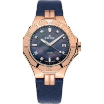 Edox 53020-37RC-NANR Delfin Diver Montre Femme 38mm 20ATM