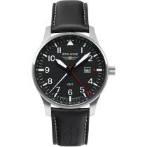 Iron Annie F13 Tempelhof 5644-2 GMT Quartz Montre Homme 42 mm