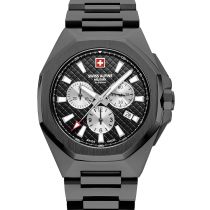 Swiss Alpine Military 7005.9177 Typhoon Chronographe Montre Homme 42mm 10ATM