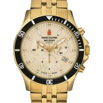 Swiss Alpine Military 7022.9111 Chronographe Montre Homme 42mm 10ATM