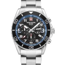 Swiss Alpine Military 7029.9135 Raptor Chronographe Montre Homme 42mm 10ATM