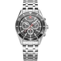 Swiss Alpine Military 7034.9132 Montre Homme Sierra Chronographe 43mm 10ATM