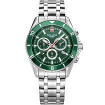 Swiss Alpine Military 7034.9134 Montre Homme Sierra Chronographe 43mm 10ATM
